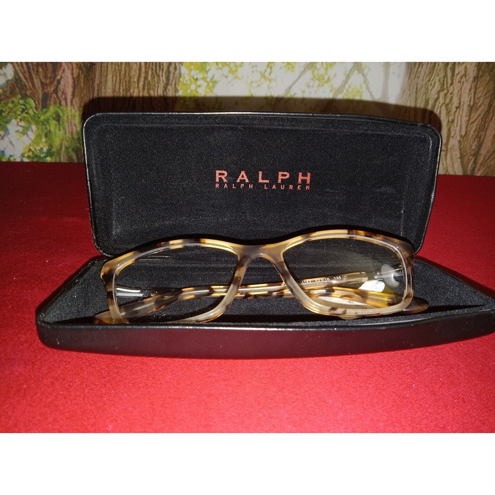 Ralph Lauren RA 7044 601 Tortoise Eyeglasses Frames Brown Acetate Women Designer - Picture 1 of 13